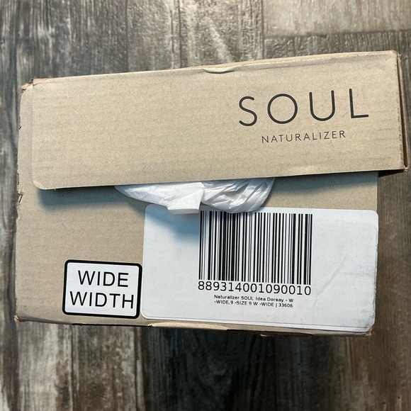 SOUL Naturalizer Black Slingback Flats Size 9 Wide - Picture 11 of 12